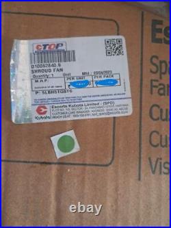 OEM Farm track radiator shroud & fan assembly water colling D10062840+D10028750
