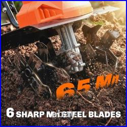 Outsunny 1500W Electric Tiller with 40cm Working Width, 20cm Tilling Depth