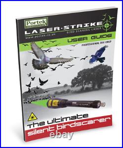 PORTEK LASERSTRIKE Handheld Silent Bird Scaring Laser