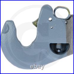 Pair of Cat 1 Tractor Lower link Quick Release Hitch Hooks-Weld On- c/w 2 balls