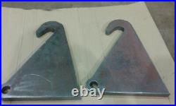 Pair of Massey Ferguson, MF, Faucheux Loader Brackets from 25mm Steel