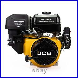 Petrol Engine 15hp 25.4mm 1 457cc OHV Recoil Start Horizontal Shaft JCB