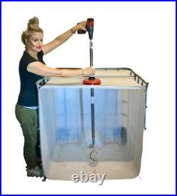 Portable IBC Tote Shuttle Agitator Mixer Stirrer Fertiliser Chemical Agimate