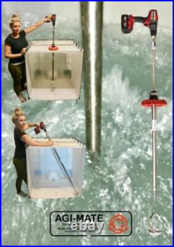 Portable IBC Tote Shuttle Agitator Mixer Stirrer Fertiliser Chemical Agimate