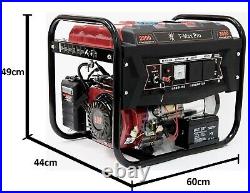 Portable Petrol Generator 6000W-E 3.0 KVA 8HP Dealourus Power Electric Key Start