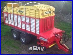 Pottinger forage wagon silage tractor