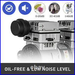 Precision 9L Silent Quiet Dental Medical Clinic Oil Free Air Compressor 550W
