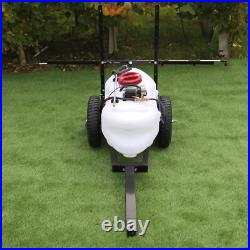 Quad ATV Sprayer Trailer Electric 60 Litre 12V Tank Boom Hand Lance Agricultural