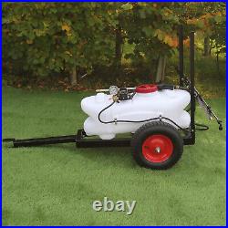 Quad ATV Sprayer Trailer Electric 60 Litre 12V Tank Boom Hand Lance Agricultural