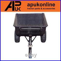 Quad ATV Utility Tipping Ride On Mower Off Road Trailer Garden Poly Dump Cart Quad ATV Utility Tipping Ride On Mower Off Road Trailer Garden Poly Dump Cart