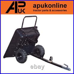 Quad ATV Utility Tipping Ride On Mower Off Road Trailer Garden Poly Dump Cart Quad ATV Utility Tipping Ride On Mower Off Road Trailer Garden Poly Dump Cart