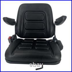 Quality Universal Forklift Tractor Seat Mower Dumper Seat Waterproof+SlidingRail