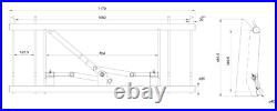 Quick Change Frame Weld On For Euro 8 Tractor Loader Brackets Free Del Mainland