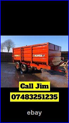 Red Rock 8 tonne grain trailer To Fit Your Tractor