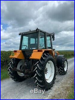 Renault 133.54 TZ Tractor Front links and PTO 4x4 Four wheel drive