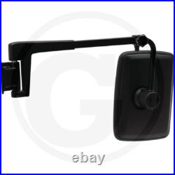 Rh Mirror & Arm Kit, Telescopic For John Deere Tractors