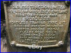 Roadless Crawler Type J17 Fordson E1a Major 6 Cylinder Conversion Boughton Winch
