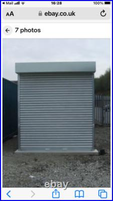Roller shutter doors fast, supply only, any size