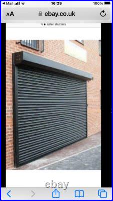 Roller shutter doors fast, supply only, any size