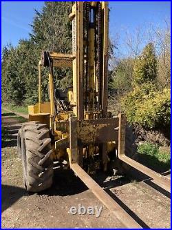 Rough terrain forklifts used