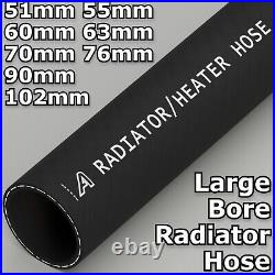 Rubber Car Heater Radiator Coolant Hose Water Pipe Large Sizes 51mm to 102mm