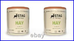 STAG Baler Twine Hay 4MM 10000FT Bale String 3050m 10 REELS 5 Packs of 2 Reels