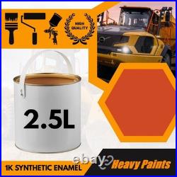 Same Tractor Red Orange Paint High Endurance Enamel Paint 2.5 Litre Tin