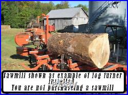 Sawmill Universal Hydraulic Log Turner Wood-Mizer Baker TimberKing Mill