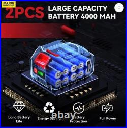 Shearers Cordless Electric Professional Sheep Shears Clippers 2 Batteries NEW