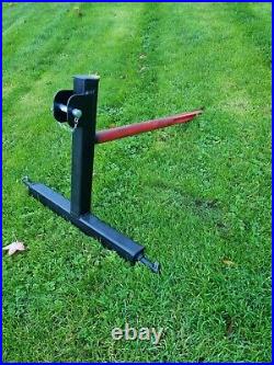 Single Tine Bale Spike For Compact Tractor