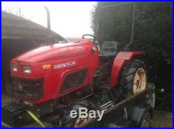 Siromer 204 4 Wheel Drive Compact Tractor With Roll Bar
