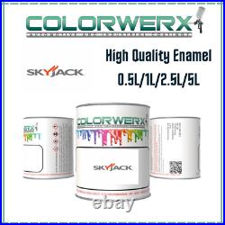 SkyJack Lifts Orange/Grey Paint High Quality Enamel Spray/Brush 0.5L-5L