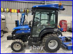 Solis 26 HST (Hydrostatic) Tractor with Cab with 30 hours use £10,500 + VAT