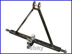 Sparex Drawbar Hitch Cat. 2 Ø28mm 9 holes 932mm tractor A frame (S. 119469)