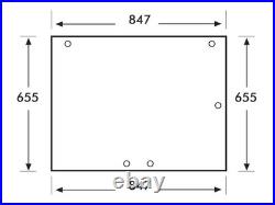 Sparex rear window glass for Case IH 1055, 1056, 4240,685, 844 tractor (S. 10152)