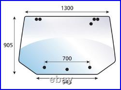 Sparex rear window glass for Ford 5640, 6640, 7740, 7840, 8240 tractor (S. 10070)