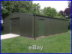 Steel Framed Building Farm Tractor Storage Agricultural Metal Shed Machinery
