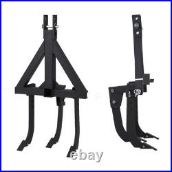 Steel Middle Buster 3-Point Quick Hitch Tractor Attachment for CAT 0&1 Tractors