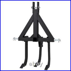 Steel Middle Buster 3-Point Quick Hitch Tractor Attachment for CAT 0&1 Tractors