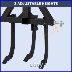 Steel Middle Buster 3-Point Quick Hitch Tractor Attachment for CAT 0&1 Tractors