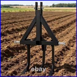 Steel Middle Buster 3-Point Quick Hitch Tractor Attachment for CAT 0&1 Tractors