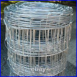 Stock Fencing Metal Wire 1.2m x 50m Fence Livestock Farm Perimeter C10/120/15