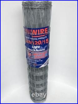 Stock Wire Fencing 3 heights 25m & 50m rolls made in the UK for fields & gardens