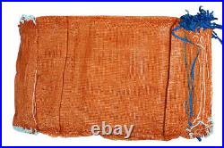 Strong Woven Log Bags with Drawstring / Wood Kindling Firewood Mesh Net Sacks