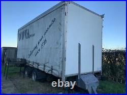 TINSLEY 16 tonne draw bar trailer 1994