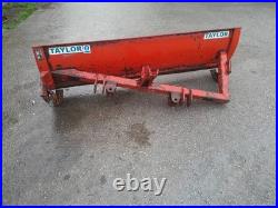 Taylor engineering tractor 3pl mounted snow plough, Vale