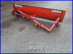 Taylor engineering tractor 3pl mounted snow plough, Vale