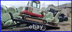 Tiltbed Bale Flat Trailer Tractor Digger Dumper John Deere massey ferguson ford