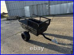 Tipping Trailer for ATV or Lawnmower 500kg load