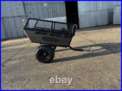 Tipping Trailer for ATV or Lawnmower 500kg load